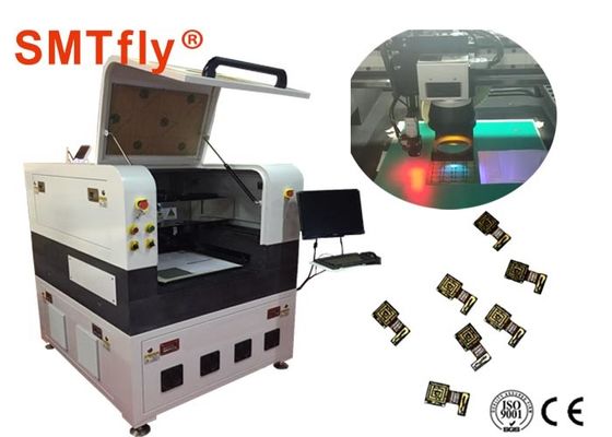 Chiny Laserowa maszyna do cięcia laserowego o mocy 10W do rozklejania PCB. Możliwość dostosowania pola roboczego dostawca