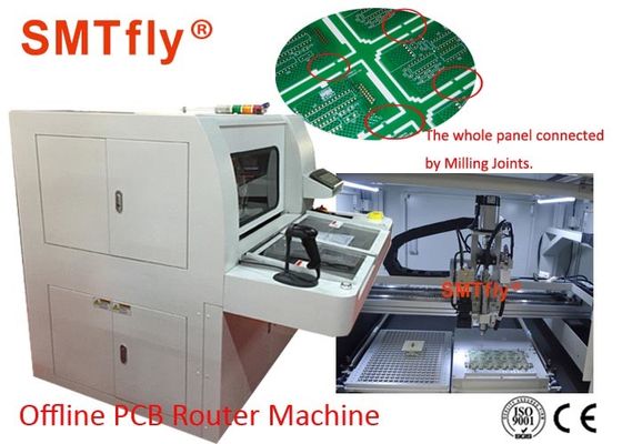 Chiny Ręczny załadunek Rozładunek PCB Depaneling Maszyna routerowa Komputerowa SMTfly-F01-S dostawca