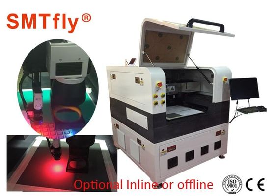 Chiny Automatyczna maszyna do cięcia laserem UV 355nm, PCB Depaneling Equipment White Color dostawca
