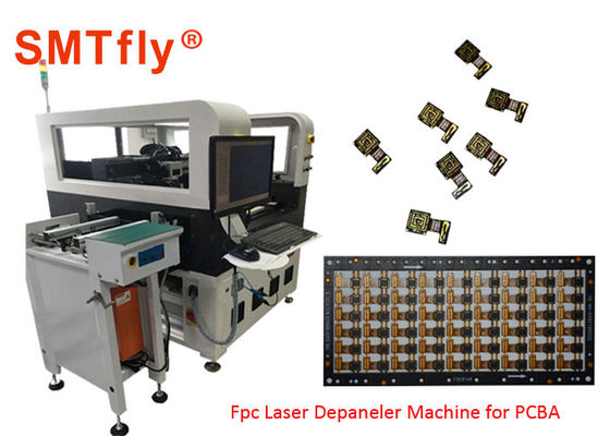 Chiny 400mm x 300mm maszyna do separacji PCB 2500mm / S Laserowa prędkość skanowania SMTfly-5L dostawca