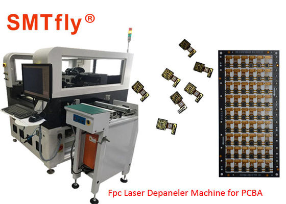Chiny Standardowa 460 * 460mm liniowa drukarka laserowa Depaneling Machine Compact rozmiar SMTfly-5L dostawca