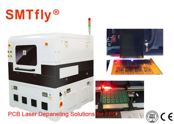 Chiny Laserowa maszyna do depanowania płytek PCB z cięciem i znakowaniem SMTfly-5L dostawca
