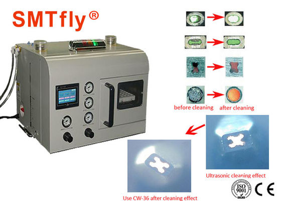 Chiny SMT Nozzle Cleaner Stencil Cleaning Machine 1200cc Pojemność zbiornika magazynowego dostawca