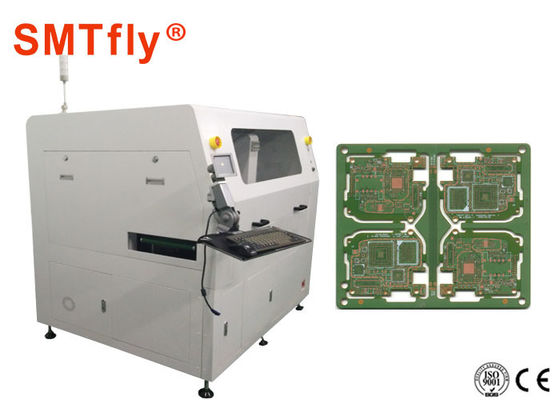 Chiny Inline Cnc PCB Router Machine, PCB Laser Cutter Double Workbench SMTfly-F06 dostawca