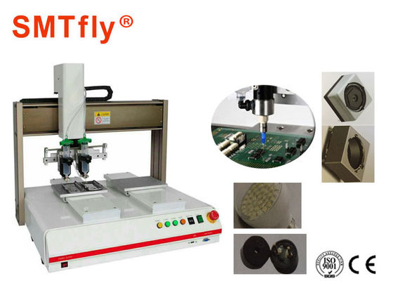 Chiny Double Table Work SMT Maszyna do dozowania pasty lutowniczej, systemy dozowania kleju SMTfly-322 dostawca